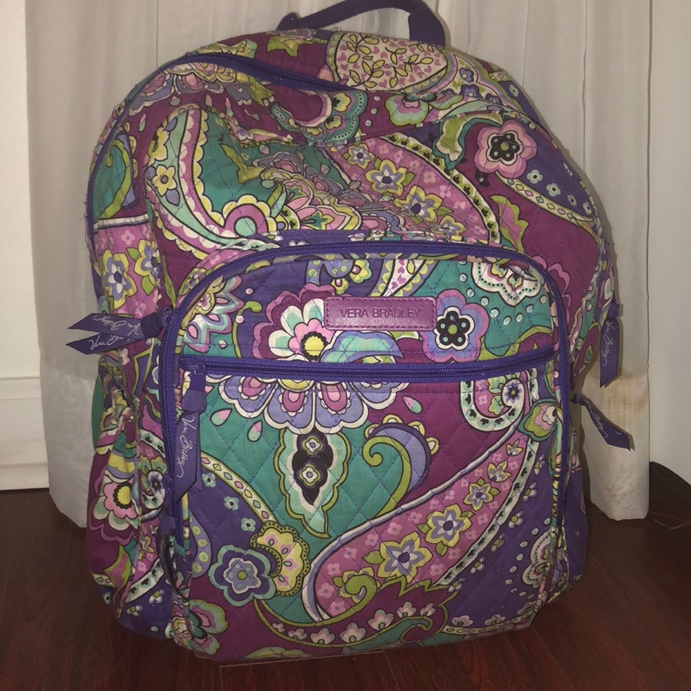 Vera Bradley campus backpack